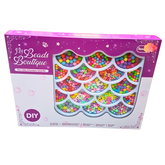 My Beads Boutique DIY Jewelry Craft Set – Colorful Assorted Beads & Shapes for Creative Jewelry Making